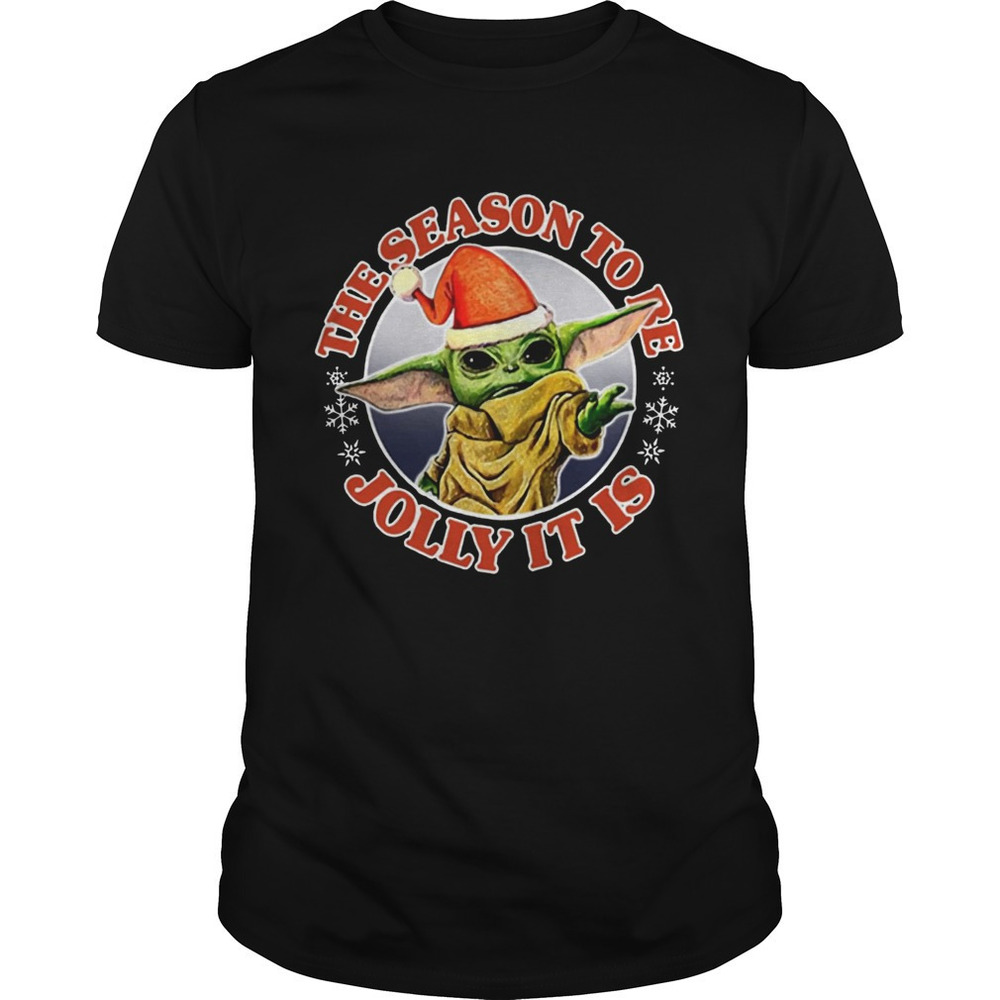 Baby Yoda Tis The Season Christmas Shirt
